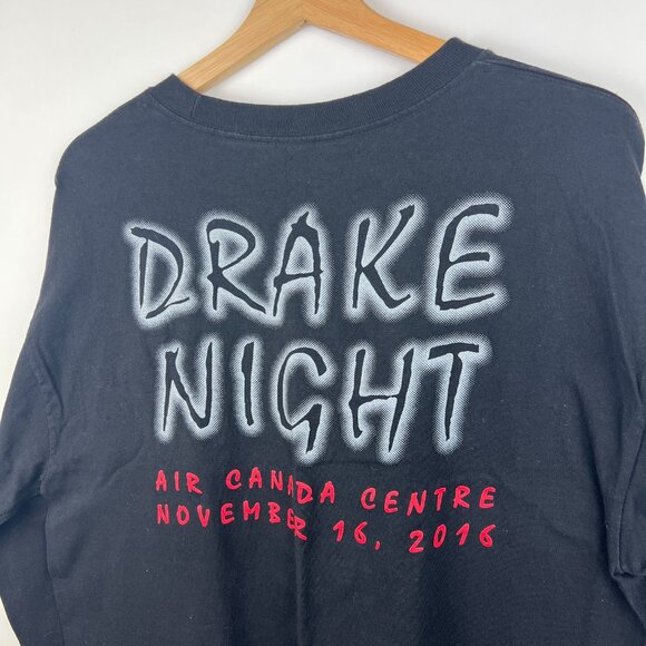 Toronto Raptors x Drake Night OVO Long Sleeve T-Shirt - Picture 4 of 5